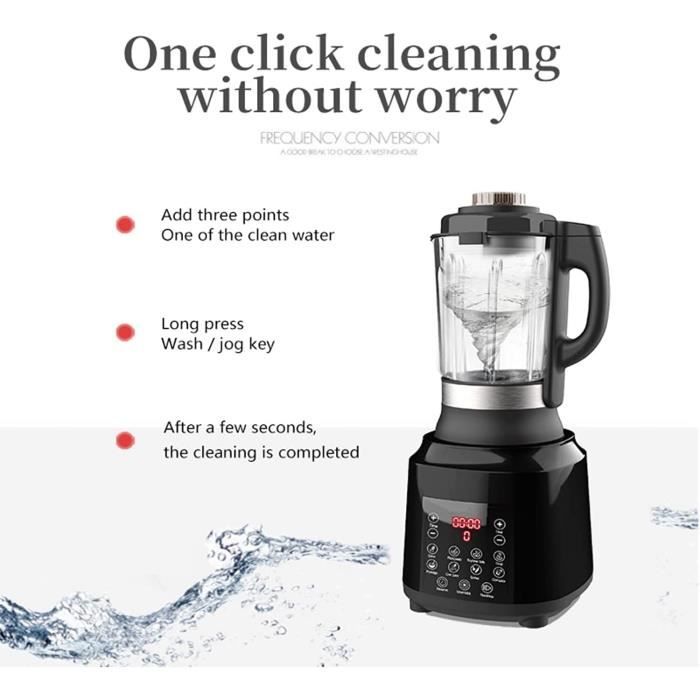 Ninja Foodi Mixeur & Soupe, 10 Programmes Auto-iQ, Verre 1.7L, Mixeur Chaud et Froid, Elément Ninja Foodi Mixeur & Soupe, 10 Programmes Auto-iQ, Verre 1.7L, Mixeur Chaud et Froid, Elément
