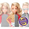 Poupée articulée CREATABLE WORLD - Cheveux blonds ondulés - Kit complet de plus de 100 looks-3