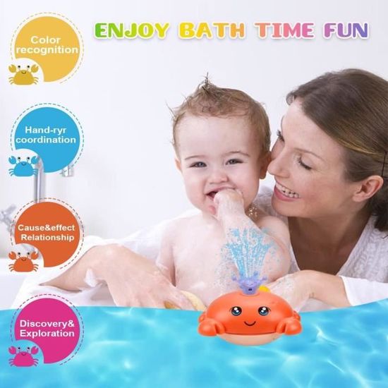 Jouets De Bain 4 Pièces LinStyle - Canards Cygnes Pingouins - Flottants Pour Enfants 1-4 Ans