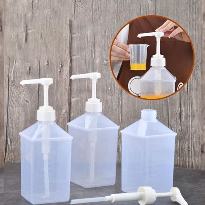 4 Bouteilles à Presser 120 Ml - Pour Huile, Sauce, Camping - Bouchon Anti-fuite - Polyéthylène Alimentaire - 7