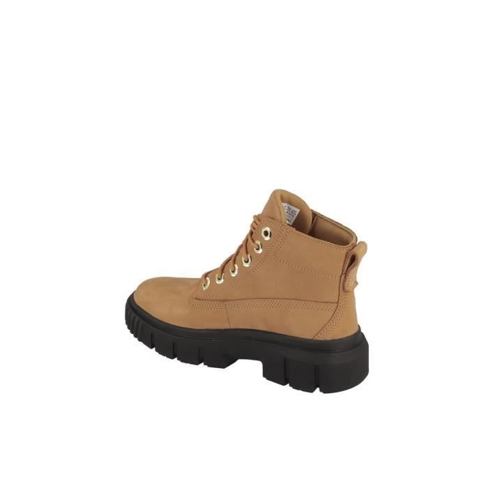 Boots Femme TIMBERLAND GREYFIELD Naturel Cuir Lacets Beige Beige Cdiscount Chaussures