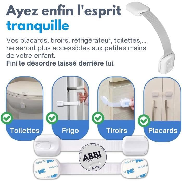 Kit Securite Enfant, 30 Pièces Sécurité Bébé Maison (10 pcs coin protection  table + 10 pcs bébé enfant sécurité serrures + 10 pcs ca - Cdiscount  Puériculture & Eveil bébé