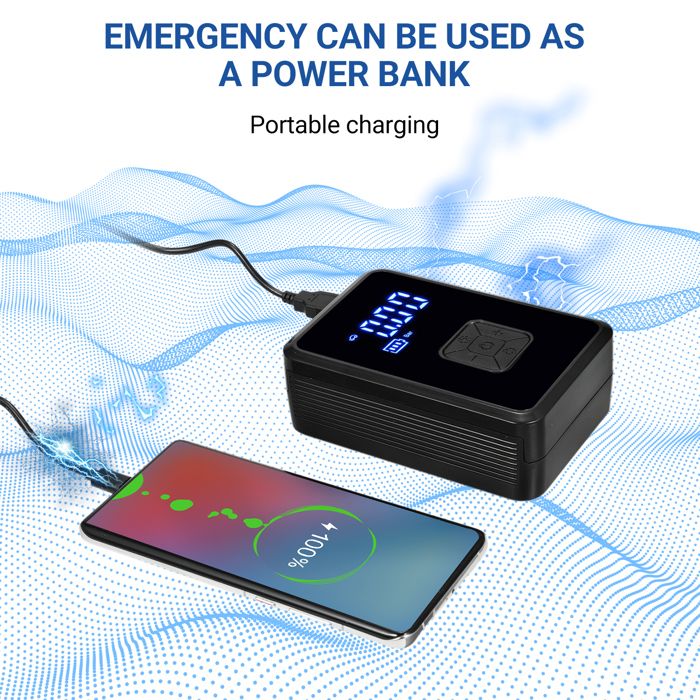 1 Pièce Pompe Gonfleur De Voiture SUITU 150 PSI, Pompe Gonfleur De Pneu De Voiture Sans Fil