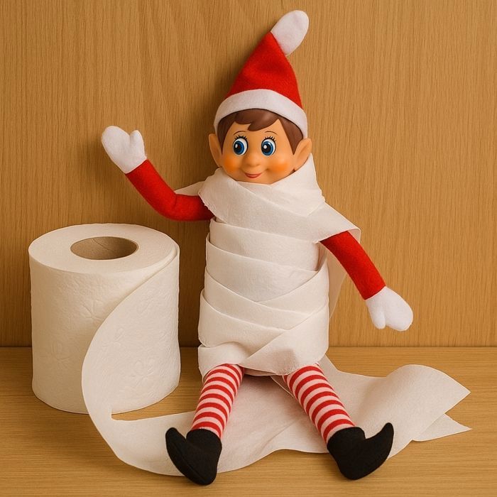 BBLTIFF 3 Lot De Set De Lutins De Noël 35 Cm, Les Lutins Farceurs, Décoration De Noël, Longues Jambes Lutin Noel Avec Visage En Vinyle Et Corps Doux, Pour Sapin Et Cheminée