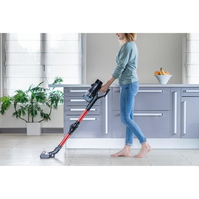 Aspirateur balai sans fil EZICLEAN Cycloboost FR8 Flex 19 Kpa Batterie Lithium Fabrique en France
