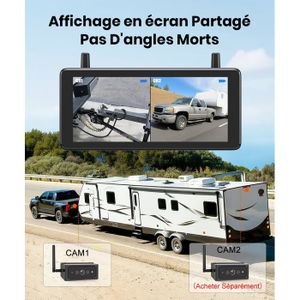 Auto-vox Solar 3a Plus Panneau Solaire AUTO-VOX Exclusif Pour Caméra De Recul Solar4 - Haute Efficacité 23% - Pour Voiture/Camping-Car/Caravane Kit Solaire Solar4