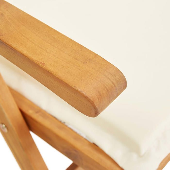(25655)Chaise de jardin CHIC,Chaises inclinables de jardin lot de 2 ...