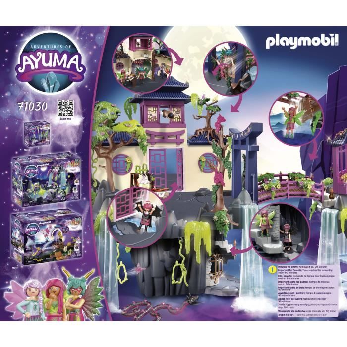 Playmobil 71030 Académie des fées- Adventures of Ayuma - Place à la Magie  fée : : Jeux et Jouets