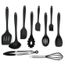 Kit 10 Pieces Ustensile De Cuisine En Silicone Couleur Noir Achat Vente Louche Ustensile Cuisine Silicone Cdiscount