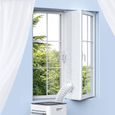 Joint de fenêtre 400 cm pour climatiseur mobile, étanche, avec fermeture éclair, pour AC et sèche-linge