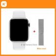13 HW16 Smartwatch Série 6 Appel Bluetooth BRICOLAGE Dail Fitness Bracelet Écran Partagé Jeux Montre  Silver add Metal S -IN2216-0