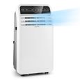 Climatiseur mobile avec évacuation - Klarstein - 7000 BTU - Fonction ventilateur & déshumidificateur - Blanc-0
