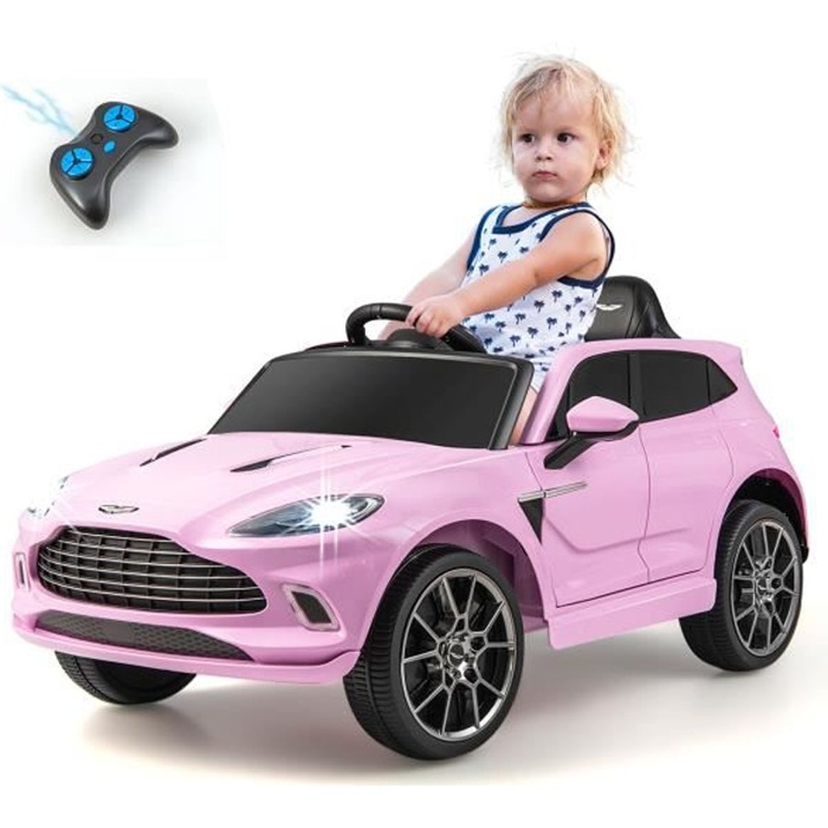 Coche Electrico Niños Montable Elu00e9ctrico Con Control Remoto