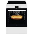Electrolux Cuisinière induction a+ 73l 3 feux, série 500 surroundcook, blanc - LKI64890BW