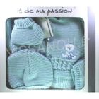 FRUIT DE MA PASSION COFFRET NAISSANCE bebe Idee cadeau 4pièce CN4pBR-BE NISSANOU