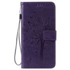HOOXSPEED Pour Apple iPhone 6 Plus - 6s Plus 5.5" Housse Étui à rabat Portefeuille PU Cuir Protection Case - violet