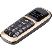 Téléphone Portable ASHATA Mini 0.66 Pouces écran OLED Carte SIM Unique Bluetooth FM Radio pour Personnes âgées