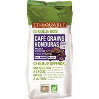 LOT DE 3 -  Café grains Honduras bio ETHIQUABLE  le sachet de 1kG