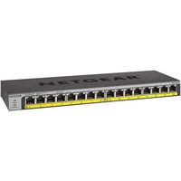 NETGEAR (GS116LP) Switch Ethernet PoE+ 16 Ports RJ45 Gigabit, switch RJ45 avec 16 Ports PoE+ a 76W upgradable, position burea