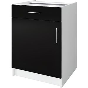 Caisson Bas De Cuisine L 60 Cm Achat Vente Pas Cher