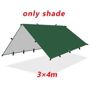 Noir - Tente bâche étanche hexagonale, Auvent de camping extérieur,  Pare-soleil de jardin, Abri solaire, Hama - Cdiscount Sport