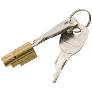 Attache de remorque solide avec serrure et clés pour sécurité de caravane/remorque 