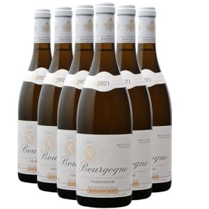 VIN ROUGE Bourgogne Chardonnay Blanc 2021 - Lot de 6x75cl - 