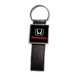 HONDA porte-clés en tissu tissé 3D porte-clés voiture Moto moto clé...