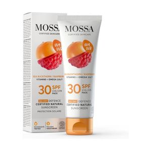 SOLAIRE CORPS VISAGE Mossa+Crème solaire SPF 30 50 ml de crème
