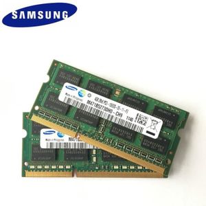 MÉMOIRE RAM RAM,SAMSUNG DDR3 8GB (2pcsX4GB) 2Rx8 PC3 10600S DD
