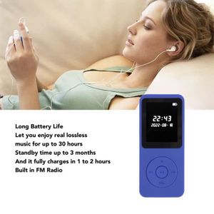 LECTEUR MP3 COC-7601035883106-Lecteur MP3 HiFi Bluetooth 5.0 P