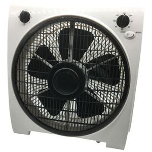 minuterie blanc et gris grille rotative Ardes AR5B24 Ventilateur Box Floor 26 3 vitesses de rotation