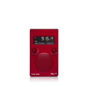 ENCEINTE NOMADE TIVOLI AUDIO – Radio PAL+BT DAB+/FM Bluetooth – Rouge