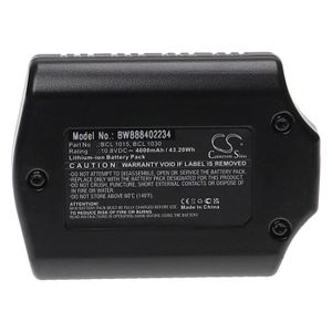 BATTERIE MACHINE OUTIL vhbw Batterie compatible avec Hitachi GP10DL, UB 1