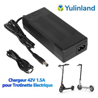 Chargeur Hoverboard AVCXEC Chargeur Trotinette Electrique, 42V 2A , Chargeurs De Batterie De Trottinette Avec 6 Connecteurs, Char49 - Sport Battery Replacement Chargeur Hoverboard AVCXEC Chargeur Trotinette Electrique, 42V 2A , Chargeurs De Batterie De Trottinette Avec 6 Connecteurs, Char49 - Sport Battery Replacement