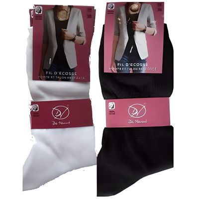 Socquettes femme 100 best sale coton