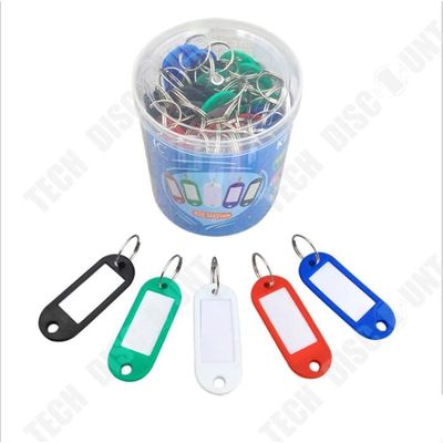 Étiquettes Numérotées En Inox Avec Anneaux - Lot De 20, Pour Organisation Clés, Bagages, Casiers