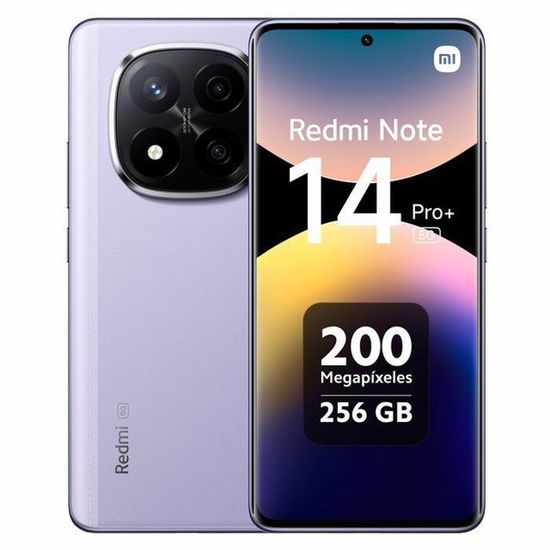 Smartphone XIAOMI Redmi Note 14 - 8+256 Go, écran 120 Hz, Appareil Photo AI 108 MP, Batterie 5500 MAh - Violet