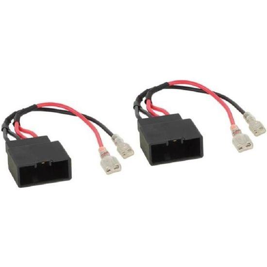 Câbles Connecteurs Haut-Parleurs Voiture AERZETIX - Adaptateurs Pour Autoradio