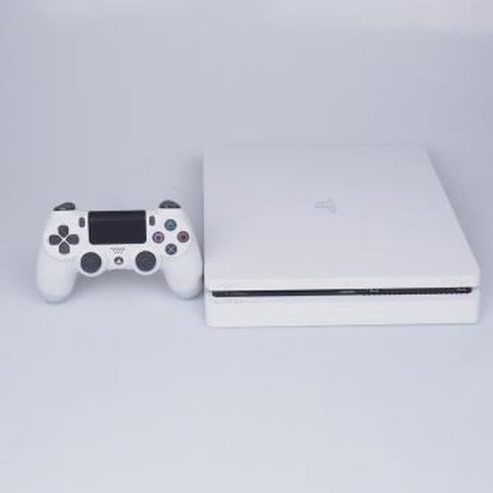 Console Playstation 4 (500 Go) - Blanche - PS4 - Console Occasion Pas