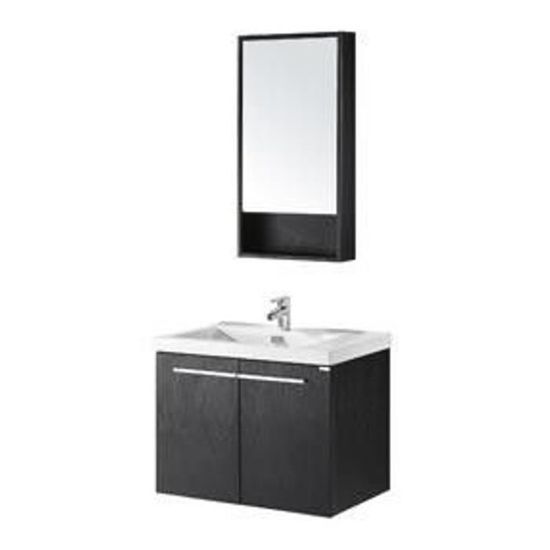 Banio Meuble De Salle De Bain Lola Couleur Meuble Noir Carbon