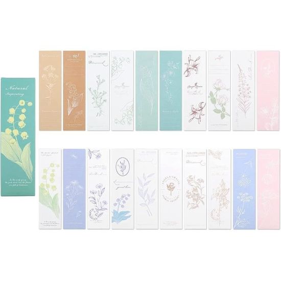30 Marque-pages Vintage Japonais - Papier Décoratif Pour Livres, étudiants, Cadeau Créatif
