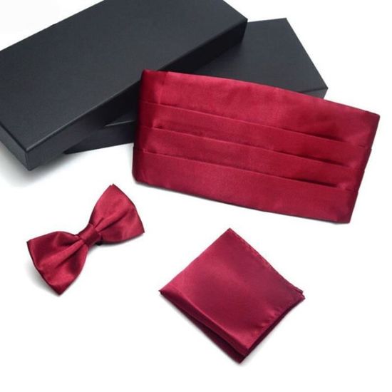 Cravate Homme Noir 5 Cm - Soie Unie élégante Pour Mariage, Bureau - Avec Boîte Cadeau