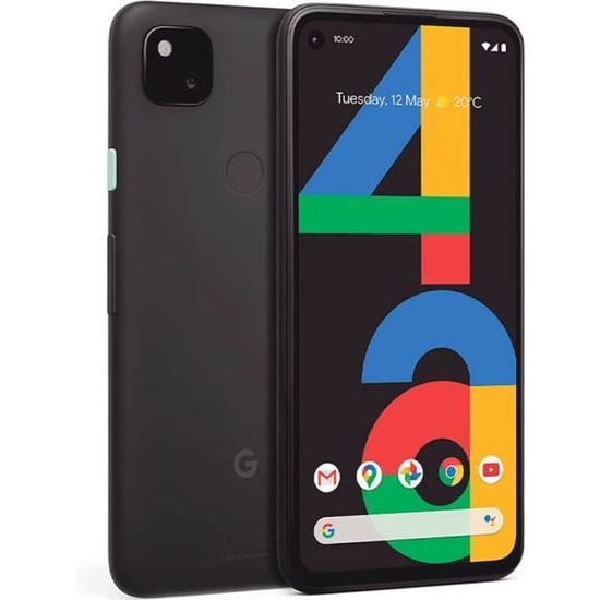 Google Pixel 4a 4G 6GB/128GB Negro (Just Black) Dual SIM Noir