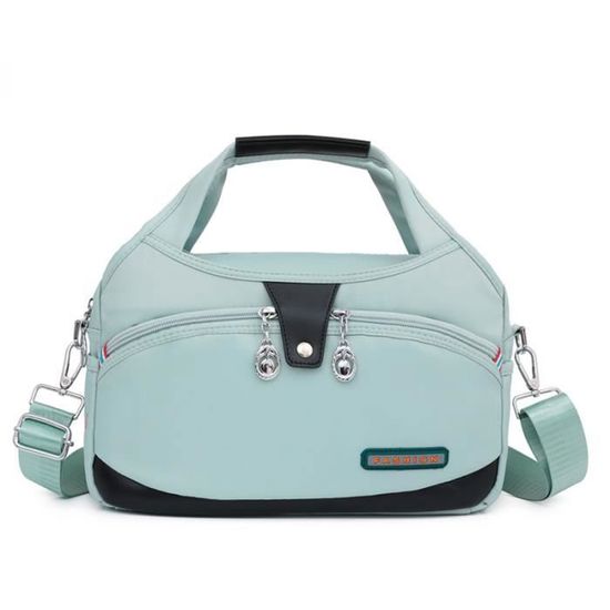 Sac à Main Bandoulière Femme Matelassé - Couleurs Assorties (noir, Vert, Bleu) - Faux Cuir, Taille Moyenne, Neuf Avec étiquettes