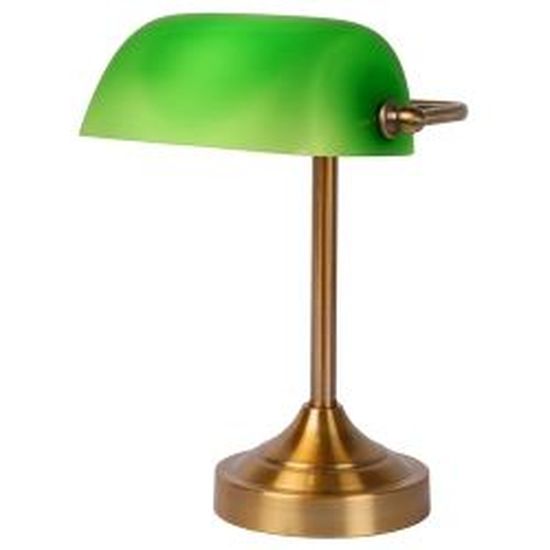 Banker Lampe De Bureau Metal Verre H30cm Vert Bronze Lucide Achat Vente Lucide Banker Lampe De Bu Soldes Sur Cdiscount Des Le 20 Janvier Cdiscount