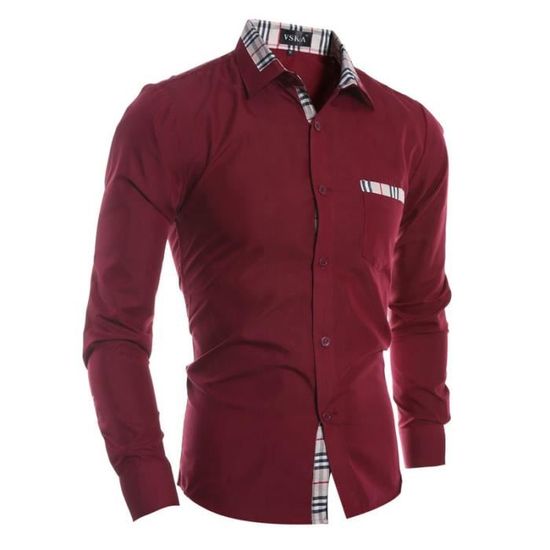 Chemise Tommy Hilfiger carreaux rouge/marine - Matière-noble 39,90