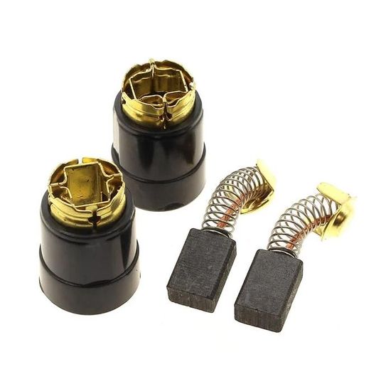 Jeu De 2 Balais De Charbon Pour Moteur électrique 5x11x17 Mm - Générique Réf. CB303 - Neuf