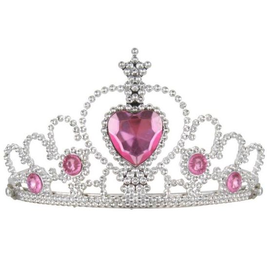 Couronne Princesse 4 Ans Rose - Serre-tête Anniversaire Pour Fille - Fête, Carnaval, Cadeau