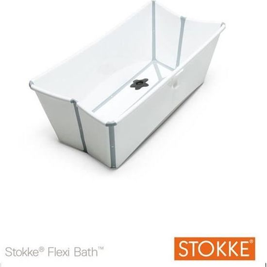 Stokke Baignoire Pliable Flexi Bath Blanc.